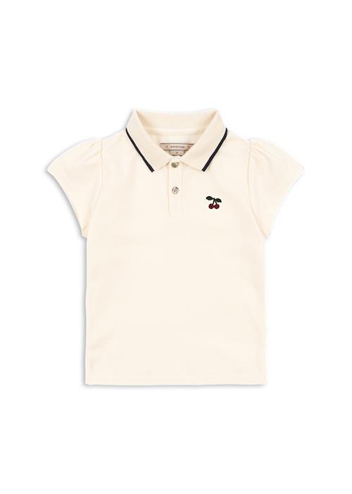Konges Sløjd Florita Poloshirt Antique White  Antique White 5-6 Y  Hvid  5-6 år  Piger