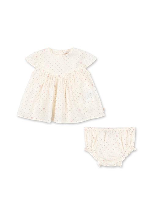 Konges Sløjd GOTS Pacey Sæt Cherry Dot  Cherry Dot 18 months  Hvid  18 måneder  Piger