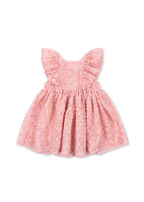 Konges Sløjd Ally Kjole Veiled Rose  Veiled Rose 6 Y  Lyserød  6 år  Piger