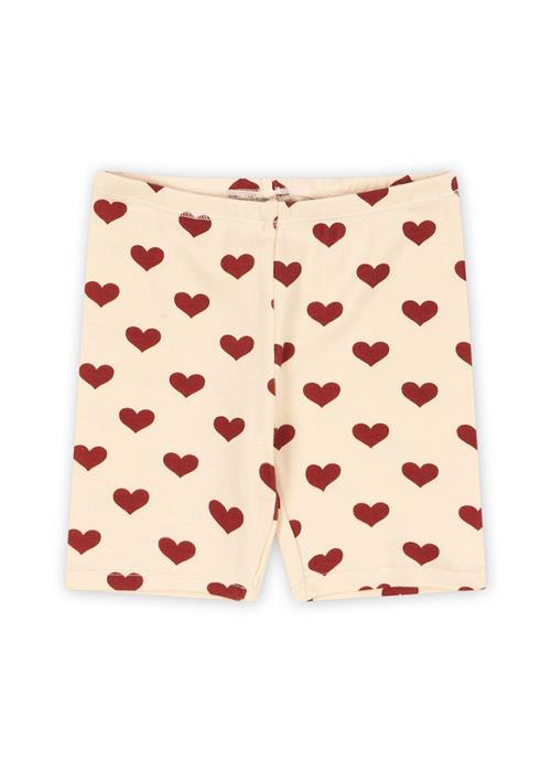 Konges Sløjd GOTS Basic Korte Leggings Amour Rouge  Amour Rouge 12 months  Hvid  12 måneder  Piger