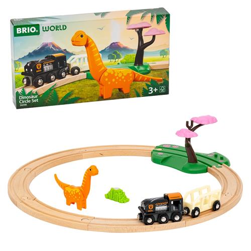 BRIO Dinosaur-cirkelsæt Multicolor  Multicolor One Size  Beige  One Size 3+ Years Drenge, Piger