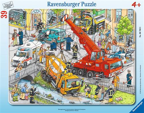 Ravensburger Nødhjælp Multicolor  Multicolor One Size  Rød  One Size 4+ Years Drenge, Piger