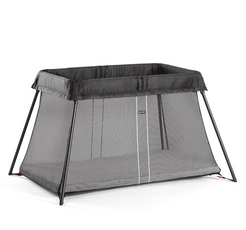 BabyBjörn Travel Crib Light Med Lagen Black  Black-OS  Sort  One Size  Drenge, Piger