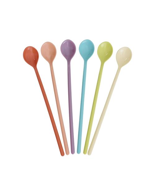 RICE 6-pak Latte-skeer Glory Days Colors  Glory Days Colors One Size  Blå  One Size  Drenge, Piger