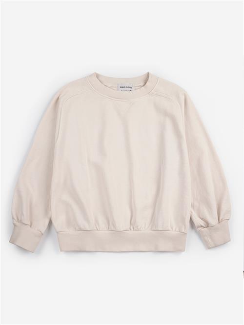 Bobo Choses Bobo Choses By Hand Raglan Sweatshirt Offwhite  Offwhite 4-5 Y  Hvid  4-5 år  Drenge