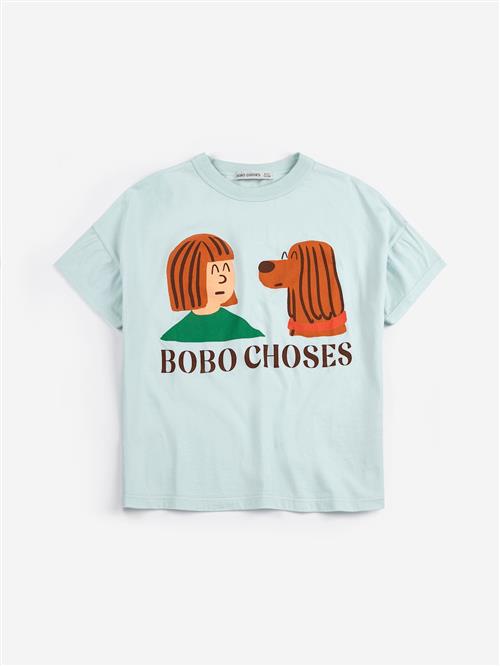 Bobo Choses Friends In A Pickle T-shirt Light Blue  Light Blue 4-5 Y  Blå  4-5 år  Drenge