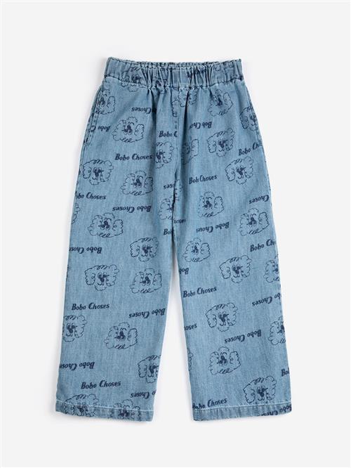 Bobo Choses Pickles The Dog All Over Denim-bukser Prussian Blue  Prussian Blue 2-3 Y  Blå  2-3 år  Drenge