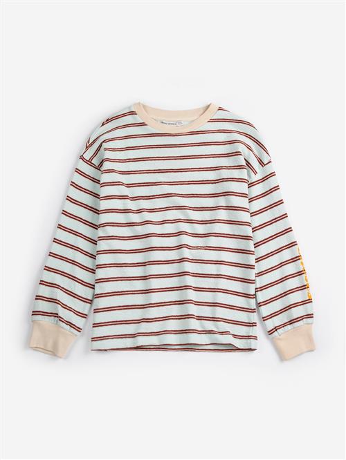 Bobo Choses Bobo Choses Stripes Langærmet T-shirt Light Blue  Light Blue 6-7 Y  Blå  6-7 år  Drenge