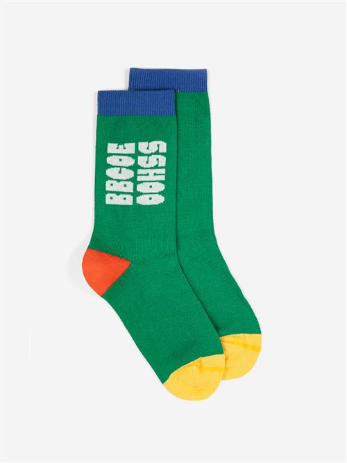 Bobo Choses Bobo Choses Modern Lange Sokker Green  Green 32-34 EU  Grøn  32-34 EU  Drenge