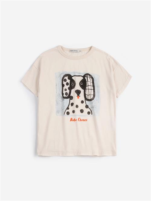 Bobo Choses Van Dog T-shirt White  White 10-11 Y  Hvid  10-11 år  Drenge