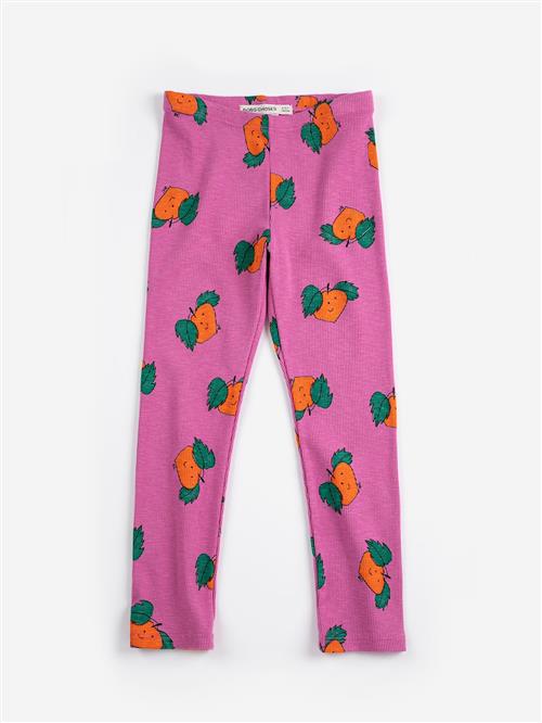 Bobo Choses Tangerine All Over Leggings Purple  Purple 4-5 Y  Lilla  4-5 år  Drenge