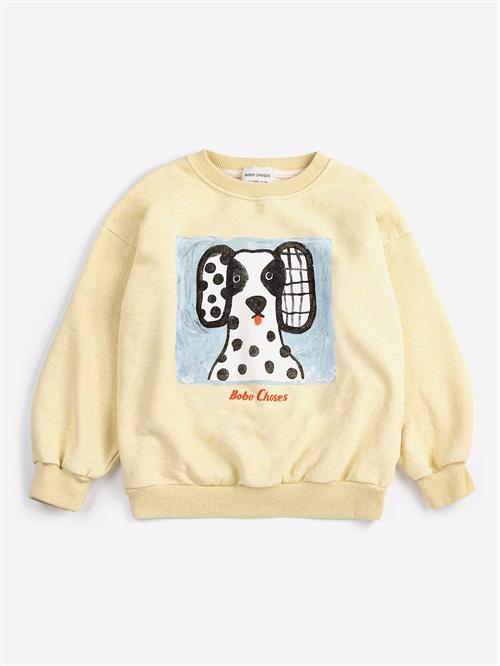 Bobo Choses Van Dog Sweatshirt Yellow  Yellow 8-9 Y  Gul  8-9 år  Drenge