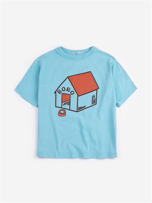 Bobo Choses Pickles Is At Home T-shirt Light Blue  Light Blue 6-7 Y  Blå  6-7 år  Drenge