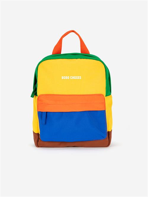 Bobo Choses Bobo Choses Color Block Rygsæk Multicolor  Multicolor One Size  Gul  One Size  Drenge, Piger