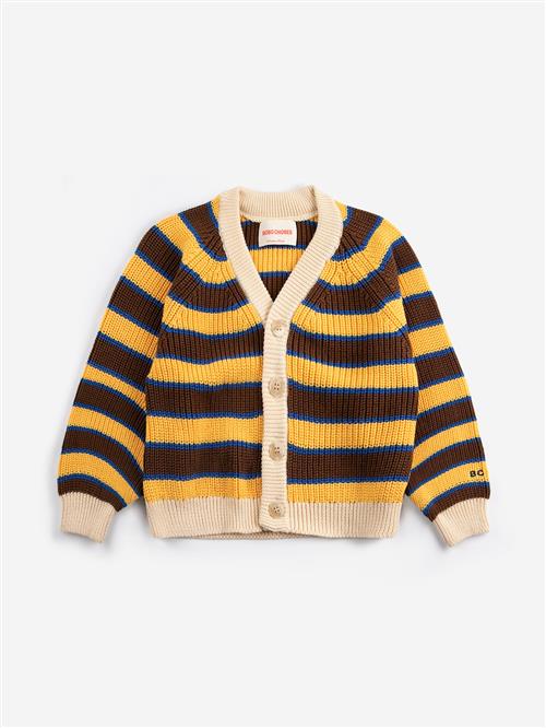 Bobo Choses BC Cardigan Yellow  Yellow 4-5 Y  Gul  4-5 år  Drenge