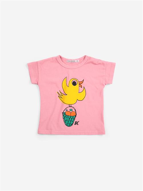 Bobo Choses Flying Oranges T-shirt Pink  Pink 3 months  Lyserød  3 måneder  Piger
