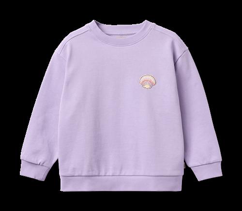 Wheat Sweatshirt L/S Ellis Purple Candy Purple Candy 116 cm  Lilla  116 cm  Piger