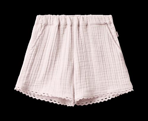Wheat Shorts Lace Eileen Purple Light Flowers Purple Light Flowers 104 cm  Lyserød  104 cm  Piger