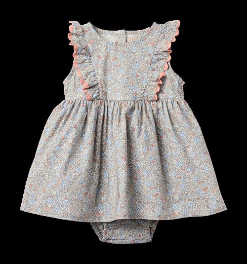 Wheat Dress Suit Sofia Air Blue Flowers Air Blue Flowers 68 cm  Blå  68 cm  Piger