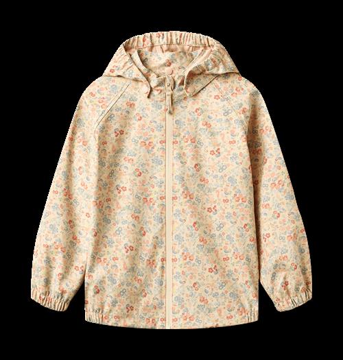Wheat Rainwear Chardy jacket Flowers And Seashells Flowers And Seashells 104 cm  Gul  104 cm  Piger