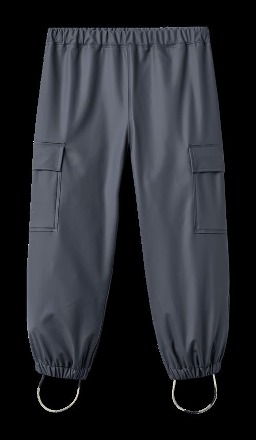 Wheat Rainwear Groa Trousers Ink Ink 122 cm  Marineblå  122 cm  Drenge, Piger