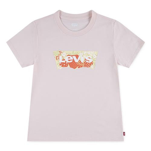 Levi's Strawberry Batwing T-shirt Crystal Pink  Crystal Pink 10 Y  Lyserød  10 år  Piger