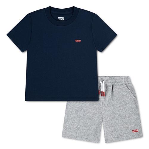 Levi's Batwing T-shirt Og Shorts Dress Blues  Dress Blues 6 Y  Blå  6 år  Drenge