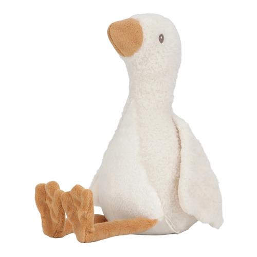 Little Dutch Little Goose Nussegås 25 Cm White  White One Size  Hvid  One Size  Drenge, Piger