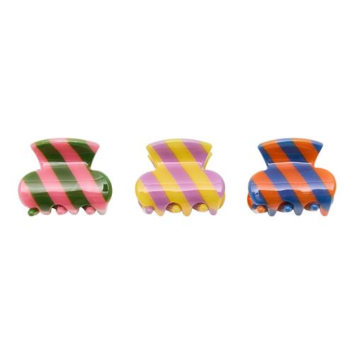 Mimi & Lula Mini Striped Beach 3 Hårklemmer Multi  Multi-3-8  years  Lyserød  3-8 år  Piger