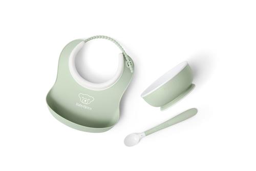 BabyBjörn Fodersæt, 3 Dele Powder Green  Powder Green One Size  Grøn  One Size  Drenge, Piger