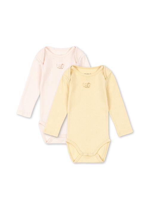 Fanga Fontana Perla 2-pak Krop Banana Crepe Creole Pink  Banana Crepe Creole Pink 12 months  Hvid  12 måneder  Piger