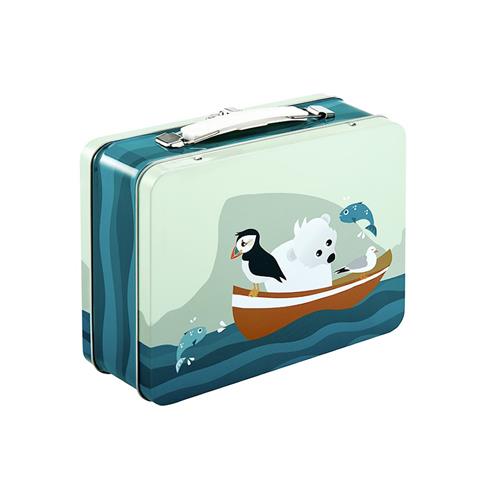 Blafre Kuffert Af Tin Puffin  Blue-Onesize  Blå  One Size  Drenge, Piger