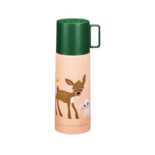 Blafre Termoflaske 350 Ml Deer And Rabbit  Pink/green-Onesize  Lyserød  One Size  Drenge, Piger