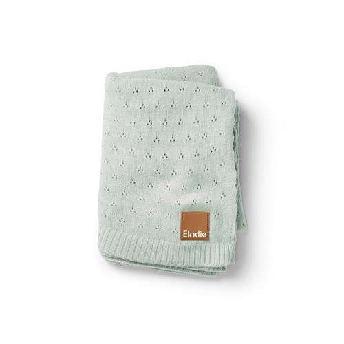 Elodie Pointelle-tæppe Mineral Green  Mineral Green-OS  Grøn  One Size  Drenge, Piger