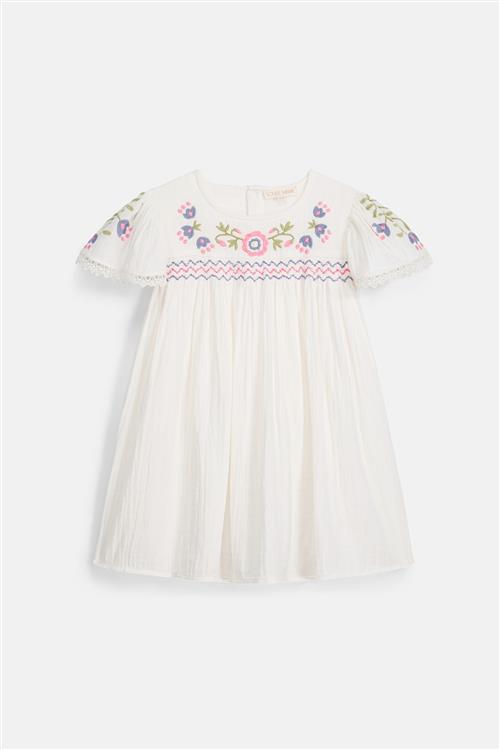 Louise Misha Ana Kjole Off White  Off White 2 Y  Hvid  2 år  Piger