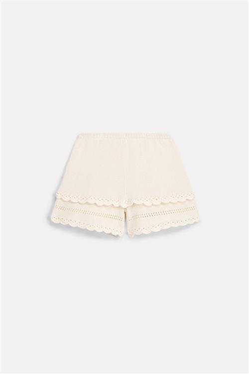 Louise Misha Mekylana Shorts Cream  Cream 7 Y  Creme  7 år  Piger