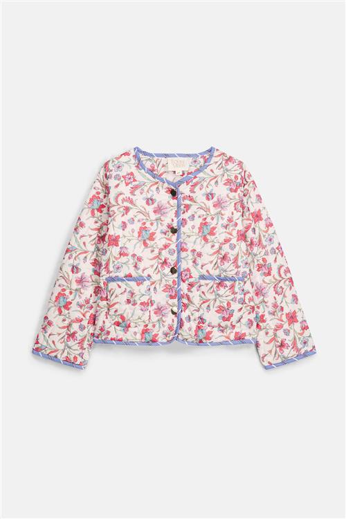 Louise Misha Astrid Jakke Cream Floral Haven  Cream Floral Haven 7 Y  Creme  7 år  Piger