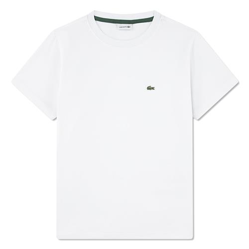 Lacoste T-shirt Blanc  Blanc 110 cm  Hvid  110 cm  Drenge
