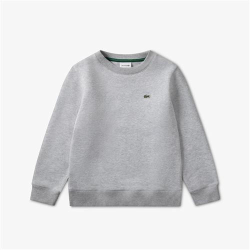 Lacoste Sweatshirt Argent Chine Heather  Argent Chine Heather 92 cm  Grå  92 cm  Drenge
