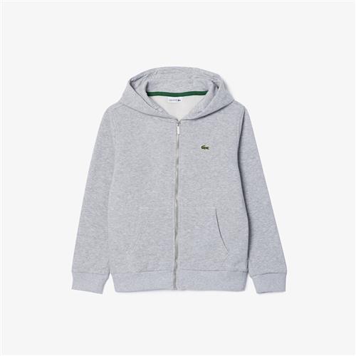 Lacoste Hættetrøje Argent Chine Heather  Argent Chine Heather 116 cm  Grå  116 cm  Drenge