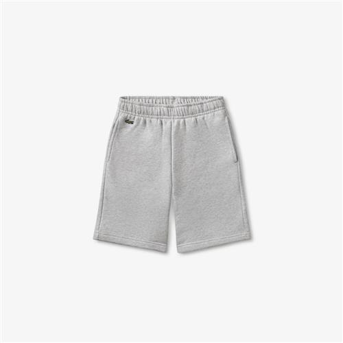 Lacoste Shorts Argent Chine Heather  Argent Chine Heather 98 cm  Grå  98 cm  Drenge