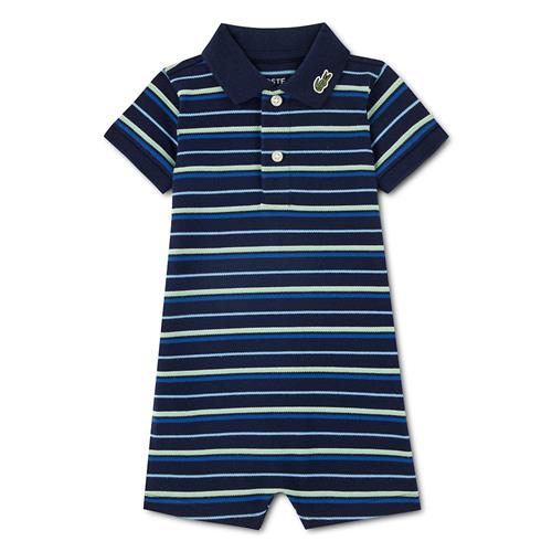 Lacoste Polo Romper Marine  Marine 68 cm  Marineblå  68 cm  Drenge