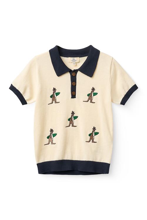 Copenhagen Colors GOTS Polo Cream  Cream 98 cm  Creme  98 cm  Drenge