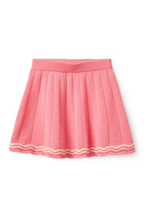 Copenhagen Colors GOTS Tennis Nederdel Pink Cream  Pink Cream 104 cm  Lyserød  104 cm  Piger