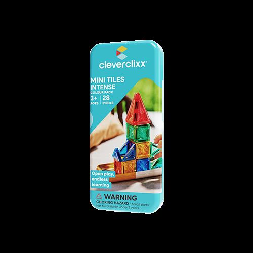 Cleverclixx Mini Tiles Pack Intense 28 Stykker Multicolor  Multi-OS  Orange.  One Size 3+ Years Drenge, Piger