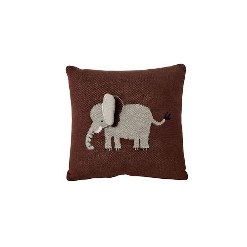 RICE Elephant Lille Pude Chocolate Brown  Chocolate Brown One Size  Brun  One Size  Drenge, Piger