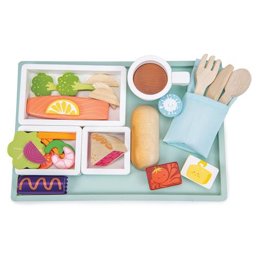 Tender Leaf Airline Måltidsbakke Multi  Multi  One Size  Grøn  One Size 3-5 Years Drenge, Piger
