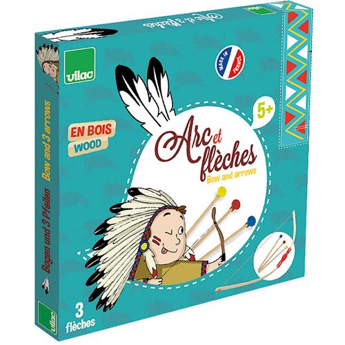 Vilac Bue Og 3 Pile + Skydeskive Multi  Multi  One Size  Grøn  One Size  Drenge, Piger