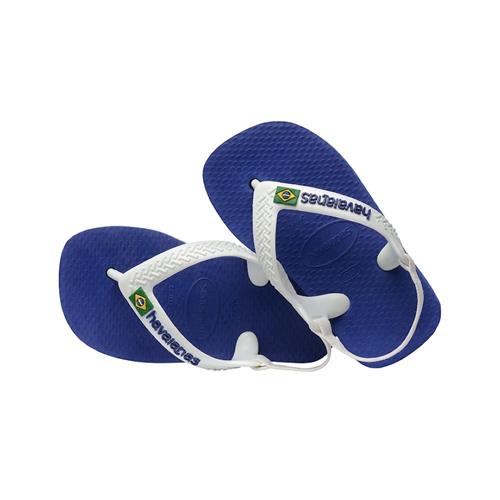 Havaianas Baby Brasil Logo II Flip Flops Sandaler Marine Blue Marine Blue 19 EU  Blå  19  Drenge, Piger