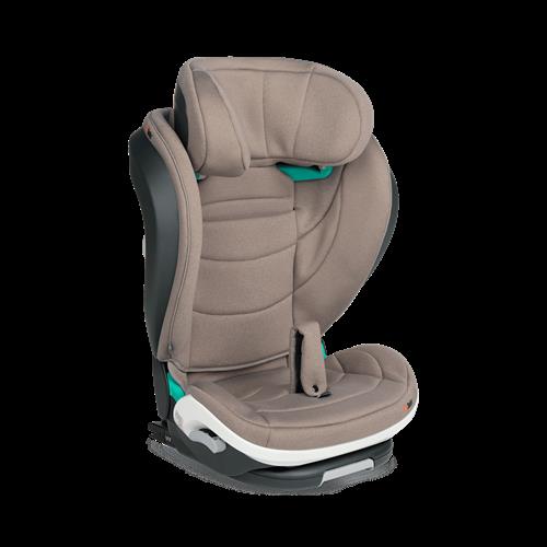BeSafe Flex FIX 2 Selepude 4Y-12Y/ 100-150 Cm Dark Sand Soft Breeze  Dark Sand Soft Breeze One Size  Beige  One Size  Drenge, Piger